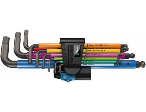 950 SPKL/9 SM HF KLUCZE IMBUSOWE 1,5-10MM /WERA/