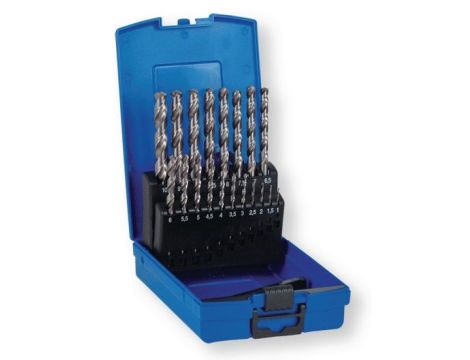ZESTAW WIERTEŁ DIN338 HSS-Co5 PREMIUM 1-10MM