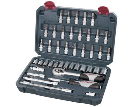 ZESTAW KLUCZY NASADOWYCH 1/4" BASIC (42)