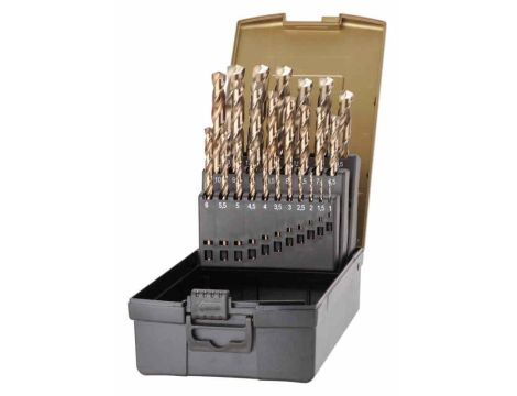 ZESTAW WIERTEŁ DIN338 HSS-G TYP SN 1,0-13,0MM
