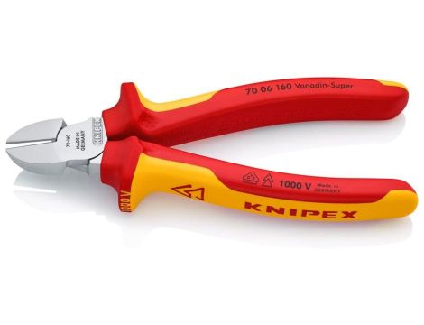 Szczypce tnące boczne 160mm VDE - 2