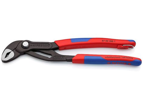 Szczypce do rur Cobra® z zaczepem zabezpieczającym