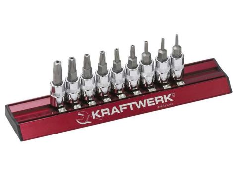 9 NASADEK 1/4" TRZPIENIOWYCH TORX5 TS8-TS40 MAGALU