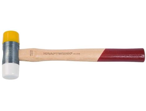 MŁOTEK Z WYMIENNYMI OBUCHAMI NY/PU 360G 35MM