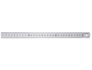LINIAŁ NIERDZEWNY 300X28 z podziałką 1/2-1mm