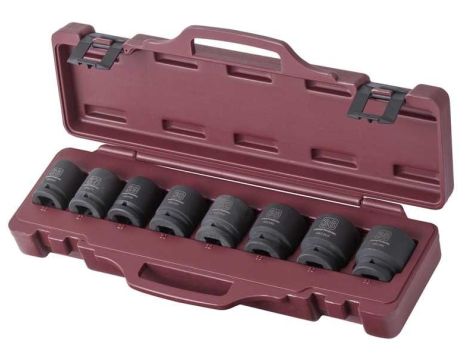 ZESTAW NASADEK MASZYNOWYCH 3/4" SW26-SW38 8szt