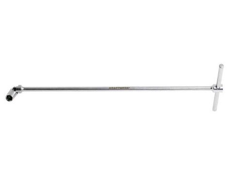KLUCZ TYPU T DŁUGI Z PRZEGUBEM 9X390MM