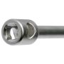 KLUCZ TYPU T DŁUGI Z PRZEGUBEM 9X390MM - 3