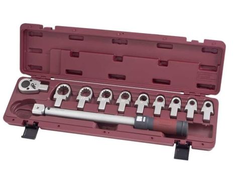KLUCZ DYNAMOMETRYCZNY 1/2" 40-200Nm + OSPRZĘT (11)