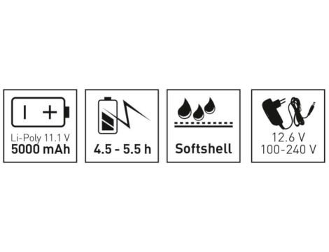 PODGRZEWANA KURTKA TERMICZNA 12 V Li L - 3
