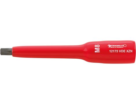 STAHLWILLE - 12175 VDE M10 XZN® 3/8 " Nasadka do wkrętaków VDE  Dł.136mm Śr23mm - 02370010