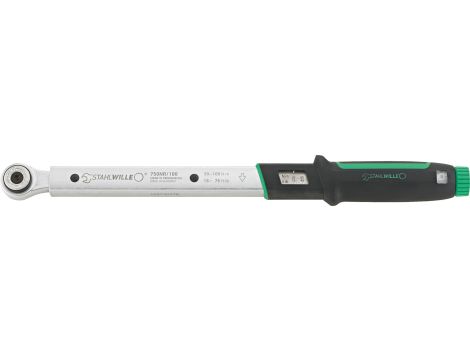 STAHLWILLE - 750NR/100 Klucz dynamometryczny  750NR  N·m  3/8" Dł. 443mm - 50021003