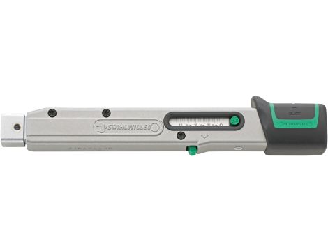 STAHLWILLE - 730A/4 QUICK Klucz dynamometryczny MANOSKOP  730a Quick 70-350in lb  9 x 12 mm Dł. 223mm - 50584004