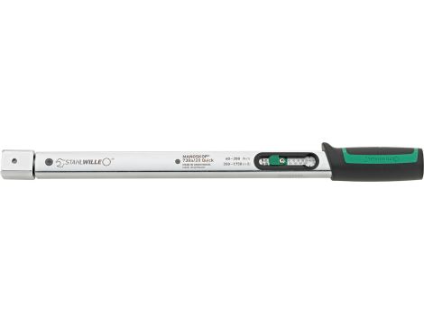 STAHLWILLE - 730A/20 QUICK Klucz dynamometryczny MANOSKOP  730a Quick  N·m  14 x 18 mm Dł. 455mm - 50584020