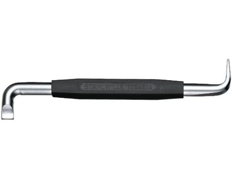 STAHLWILLE - 10546 3,5 Wkrętaki kątowe Wys.0,6 x 3.5mm Dł.90mm - 73272001