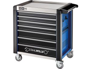 STAHLWILLE - TTS 98/7 B PRO Wózki warsztatowe 98/7 PRO 7 Szuflada 651 x 1001 x 1020 mm niebieski, RAL 2703035 - 81200170