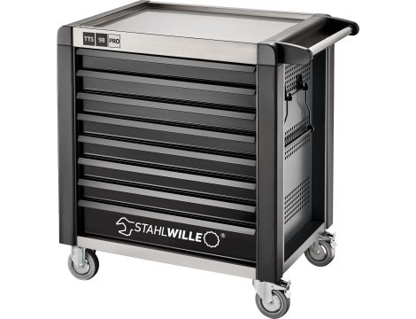STAHLWILLE - TTS 98/8 A PRO Wózki warsztatowe 98/8 PRO 8 Szuflada 651 x 1001 x 1020 mm  antracyt, RAL 7016 - 81200172
