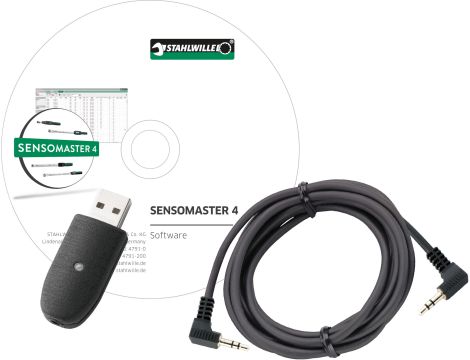 STAHLWILLE - 7759-5 Adapter USB i kabel jack z oprogramowaniem SENSOMASTER 4 - 96583630
