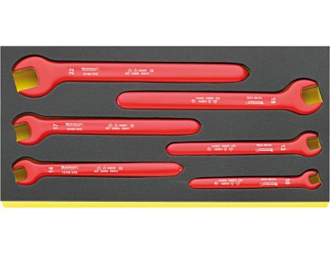 STAHLWILLE - TCS 12160 VDE Zestaw kluczy płaskich jednostronnych VDE TCS 12160 VDE 10-22 6 szt. - 96830042