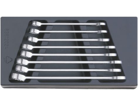 STAHLWILLE - ES 13/8,16-24MM Zestaw kluczy płasko-oczkowych 8 szt. - 96838128