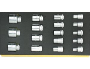 STAHLWILLE - TCS 52/17 Wkładka do kluczy nasadowych TCS 52/17 17 szt. - 96838177