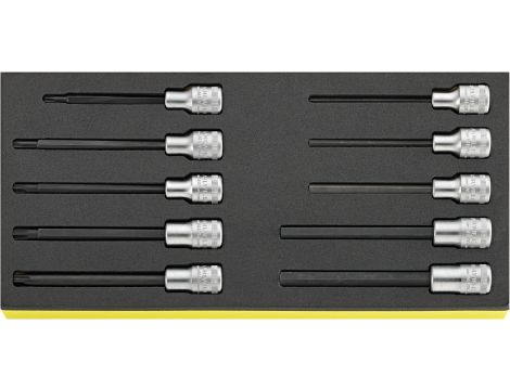 STAHLWILLE - TCS 1054/2054/10  Zestaw kluczy nasadowych w TCS TCS 1054/2054/10 10 szt. - 96838760