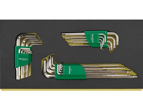 STAHLWILLE - TCS 10760-10771/26 Zestaw kluczy trzpieniowych L TCS 10760-10771/26 Zakres  26 szt. - 96838788
