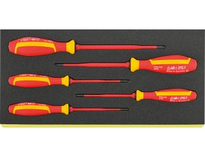 STAHLWILLE - DRALL⁺ TCS 4676/5 VDE TORX® Zestaw wkrętaków VDE TORX® DRALL+ DRALL⁺ TCS 4676/5 VDE TORX® 5 szt. - 96838815