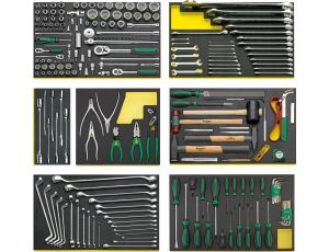 STAHLWILLE - TCS 1100 Porsche Zestaw warsztatowy do Porsche TCS 1100 Porsche 228 szt. - 97830411