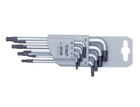 ZESTAW KLUCZY TRZPIENIOWYCH TORX Z KULKĄ T9-T40