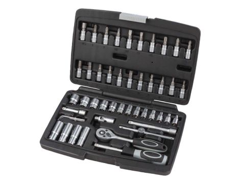 ZESTAW KLUCZY NASADOWYCH 1/4" BASIC+ (47) /WGB/