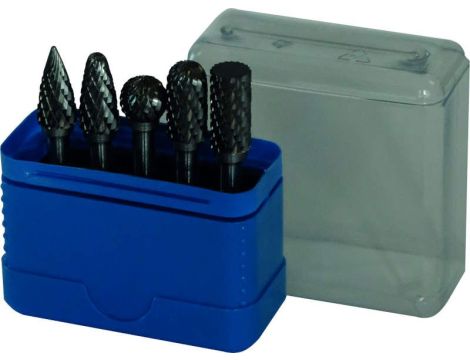 ZESTAW FREZÓW VHM FORMA B/C/D/F/G 10MM Z-UNI (5)