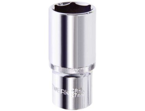 NASADKA 1/2" 6-kątna długa 27mmx78mm /KRAFTWERK/