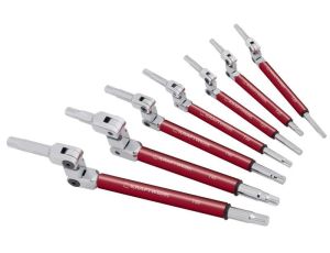 ZESTAW 9 KLUCZY TORX Z PRZEGUBEM TX20-TX50