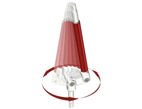 ZESTAW 5 KLUCZY XZN Z PRZEGUBEM M4-M10 - 5