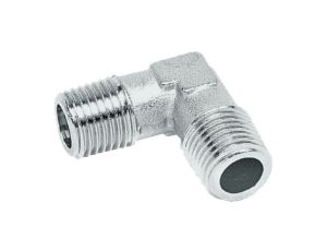 Kolanko gwintowane G 1/8 GZ, mosiądz niklowany