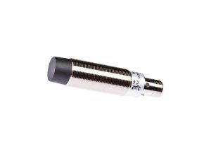 Czujnik indukcyjny M18x1 75dł niezabudowany Sn: 8 10-30V DC PNP złącze M12 4-pin IP67 miedź niklowana IN180420