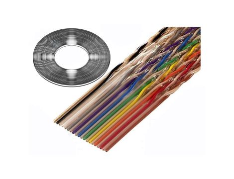 1700/10 (100FT) Przewód: wstążkowy 10x28AWG 1,27mm linka Cu nieekranowany PVC