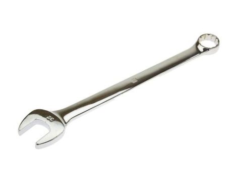 Klucz płasko-oczkowy, roz. 32 mm, dł. 429 mm, materiał: Stal chromowo-wanadowa, RS PRO
