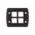 Zestaw dławnicy kablowej, kolor Czarny, M5 (Fixing Screw), materiał: Nylon 66, RS PRO