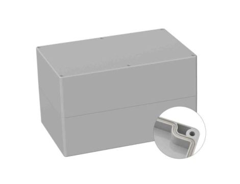 Obudowa ogólnego użytku ekranowana Szary IP66 Silikon, 160 x 250 x 150mm, RS PRO 5U3