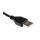 Kabel USB, dł. 1.8m, kolor: Czarny