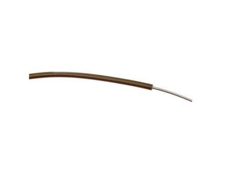 Przewód jednożyłowy linkowy, 0,6 mm, 1/0,6 mm, 19 AWG, PVC, 1 kV AC, Brązowy, dł. 100m, RS PRO