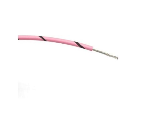 Przewód jednożyłowy linkowy, 0,5 mm, 16/0,2 mm, 24 AWG, PVC, 1 kV AC, Czarny/Szary, dł. 100m, RS PRO