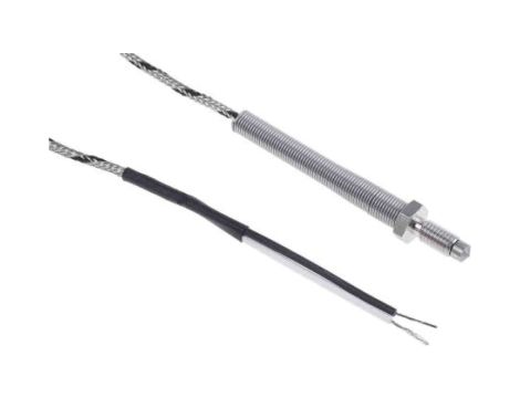 Termopara typ J do +400C 2m kabel 2m, Stal nierdzewna Zgodność z RoHS