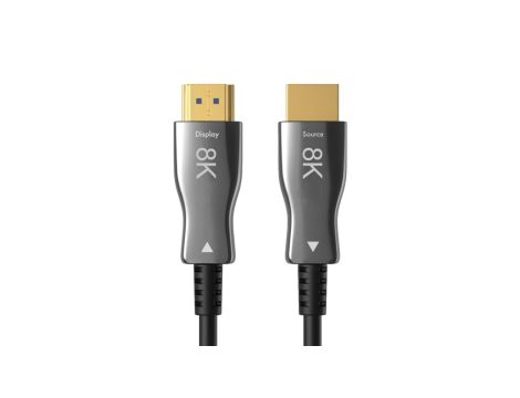 CLAROC Kabel optyczny HDMI 2.1 8K Ultra High Speed 8K@60 4K@120 10m