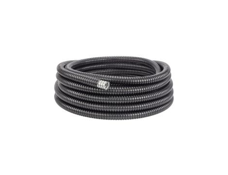 Rura karbowana motoryzacyjna cała RKLGF/PE 10/7mm giętka peszel samochodowy PE UV czarna 50m