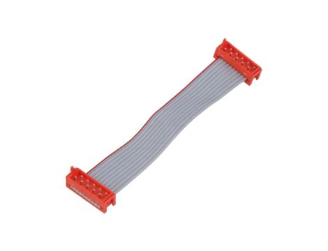 Kabel kabel wstążkowy ze złączami 10-pin Układ 2x5 Dł 75mm 2205063-1