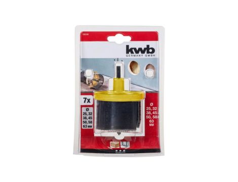 Zestaw otwornic 7 szt. 25-63MM 49599100