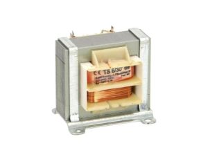 Transformator: sieciowy, 6VA, 230VAC, 8,5V, 700mA, Wyprowadzenia: oczkowe TS 6/30